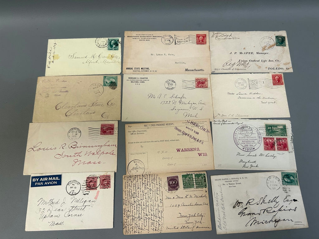 Assorted Stamp Covers and Stamps 19th-20th Century - image 6 of 7