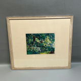 Maria Wickey American Poland 1897-1955 Original Watercolor Painting  - thumbnail 1 of 4