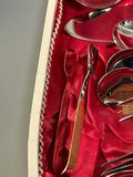 Nicasil Gold Crusted Handles Flatware 16 Pc - thumbnail 3 of 6