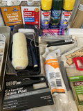 Assorted painting and prep supplies - thumbnail 2 of 4