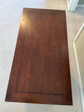 Dark Walnut Wood Cabinet with Two Compartments - thumbnail 2 of 4