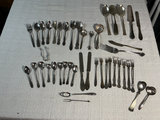 Assorted vintage silverware set - thumbnail 1 of 12