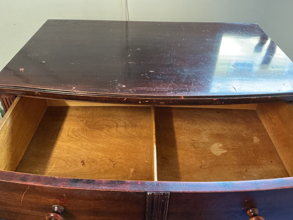 Vintage wooden dresser with multiple drawers - image 4 of 5