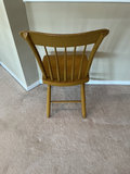 Vintage yellow pained chairs - thumbnail 4 of 6