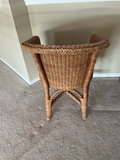 Vintage wicker chairs (rattan) with cushions - thumbnail 4 of 7