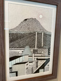 Framed cityscape art print from Tacoma artist  - thumbnail 2 of 4