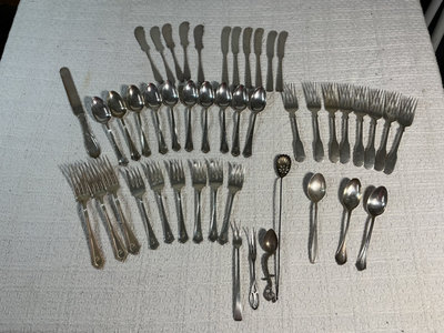 Vintage Sterling Silverware - Image 1 of 11