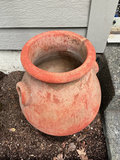 Large terracotta garden planter with handles - thumbnail 2 of 3