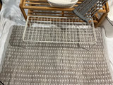 Wooden Slatted Shoe rack with Wire Rack, ironing board and Rug Pad - thumbnail 3 of 6