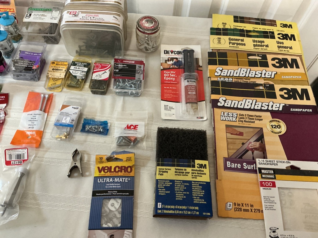 Assorted hardware and fasteners - image 2 of 5