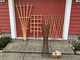 Trellises, solar lights  - thumbnail 1 of 7