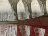 Assorted vintage flatware, forks, spoons, and knives - thumbnail 3 of 12