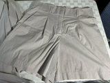 Striped Lafayette 148 New York blazer and trousers shorts suit with belt - thumbnail 3 of 5