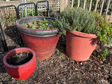 Six outdoor planters - thumbnail 1 of 10