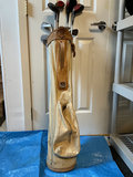 Vintage golf bag with clubs - thumbnail 10 of 11