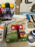 Assorted painting and prep supplies - thumbnail 1 of 4