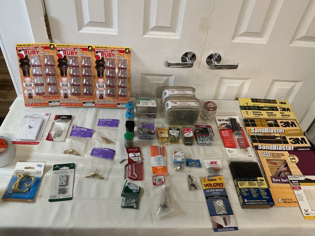 Assorted hardware and fasteners - image 1 of 5