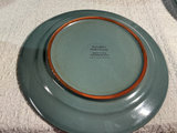 Teal and white ceramic dinnerware set with white ramekins - thumbnail 4 of 7