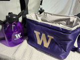 Gray YETI insulated tote bag with ice packs, lunch tote - thumbnail 6 of 6