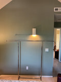 Metal clothing rack and more - thumbnail 5 of 7