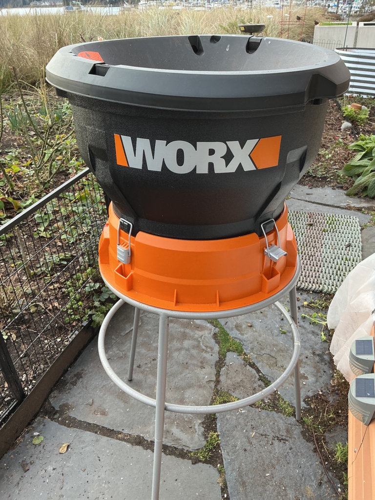 WORX WG430 Electric Garden Shredder on Stand - image 3 of 3
