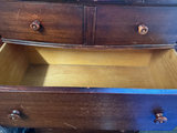 Vintage wooden dresser with multiple drawers - thumbnail 5 of 5