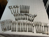 Assorted vintage flatware, forks, spoons, and knives - thumbnail 1 of 12
