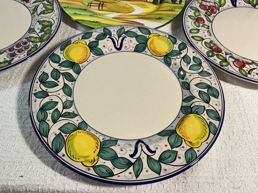 Hand painted plates from Italy and more - image 2 of 9