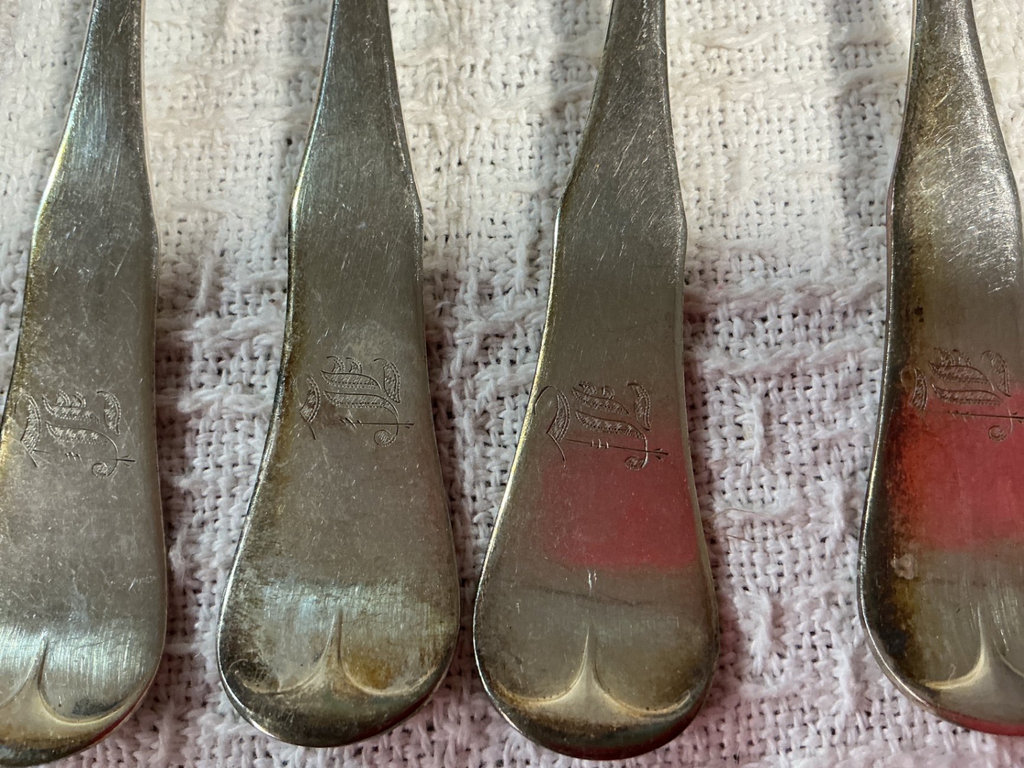 Assorted vintage flatware, forks, spoons, and knives - image 5 of 12