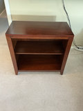 Dark Walnut Wood Cabinet with Two Compartments - thumbnail 1 of 4