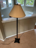 Wooden rocking chair and floor lamp - thumbnail 6 of 7