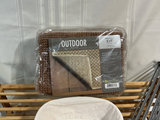 Wooden Slatted Shoe rack with Wire Rack, ironing board and Rug Pad - thumbnail 4 of 6