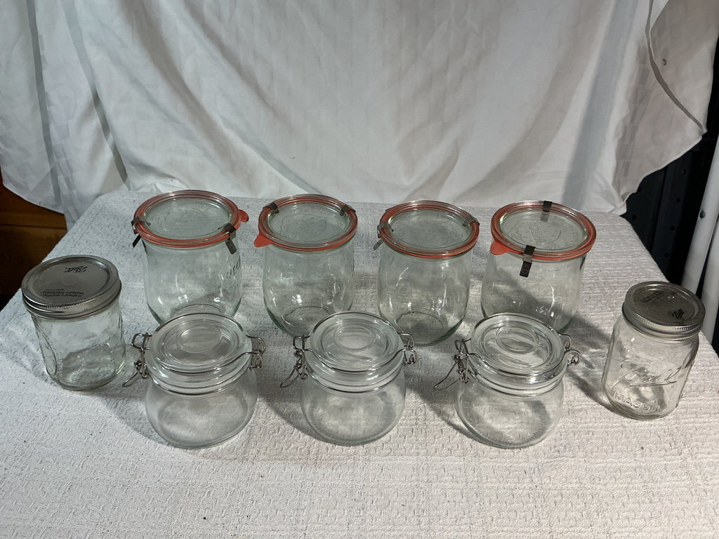 Assorted Glass Canning Jars - image 2 of 3