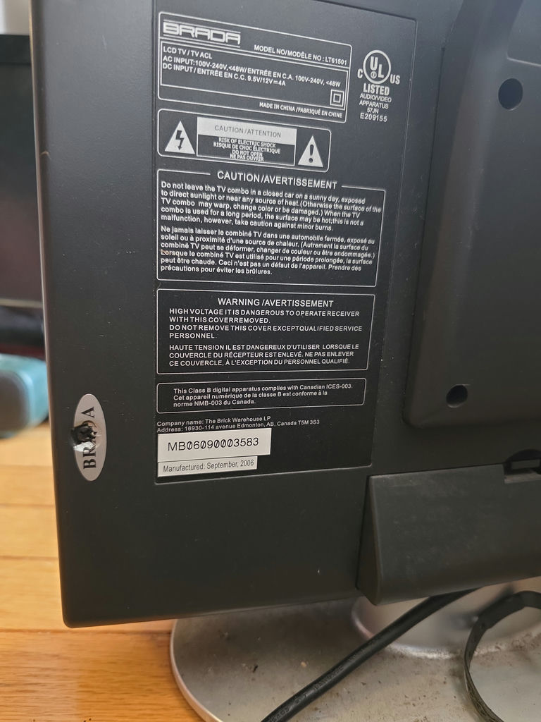 Brada Television 48 Inch A - image 4 of 4