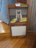 Wooden-framed Calendar & Print A - thumbnail 3 of 3