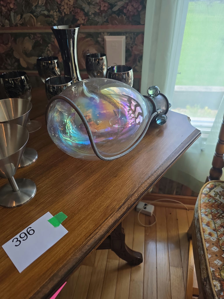 Vintage Glassware, Lamp, and More B - image 6 of 7