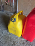 Yellow and Red Plastic Gas Cans A - thumbnail 2 of 4