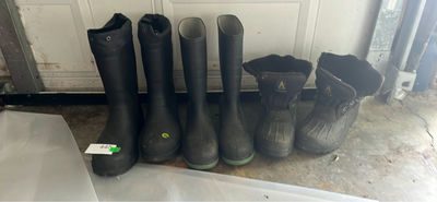 Black Rubber Boots A - Image 1 of 6
