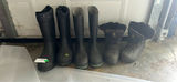 Black Rubber Boots A - thumbnail 1 of 6
