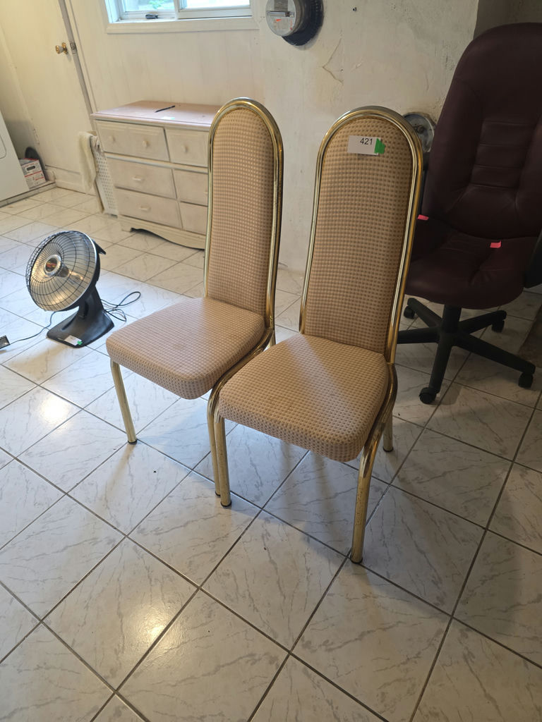 Pair of Retro Dining Chairs A - image 1 of 2