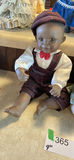 Pair of vintage-style Porcelain Baby Dolls A - thumbnail 2 of 19