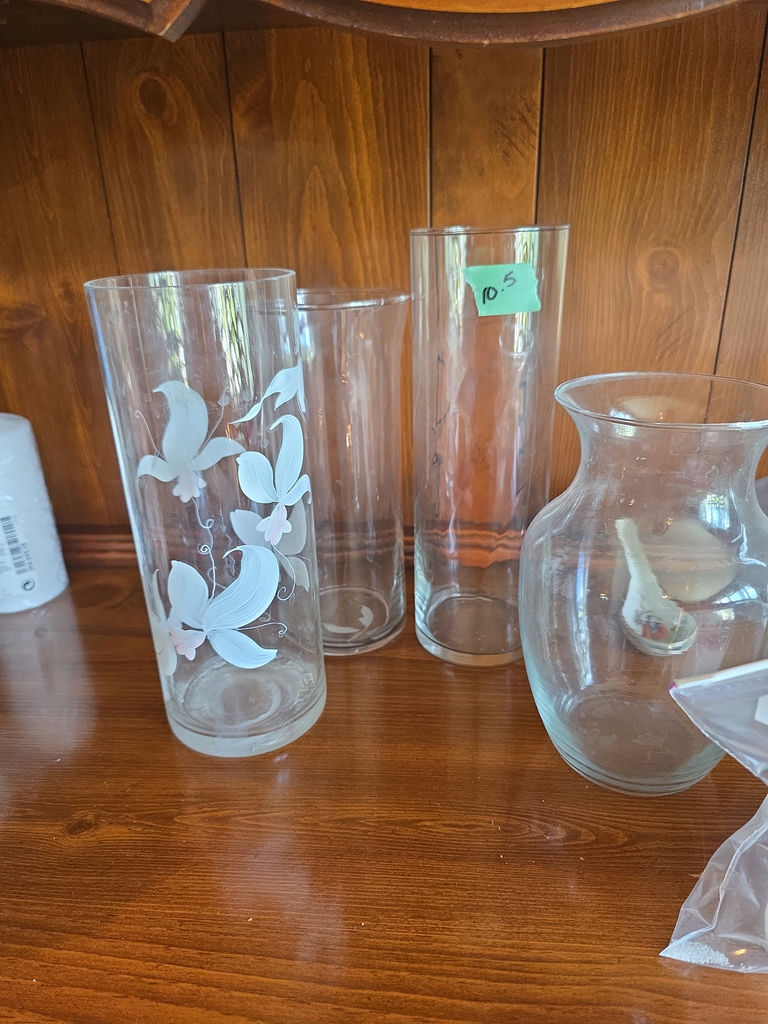 Glass Vases B - image 4 of 4