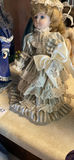 Antique Porcelain Dolls in Victorian Dress A - thumbnail 13 of 18