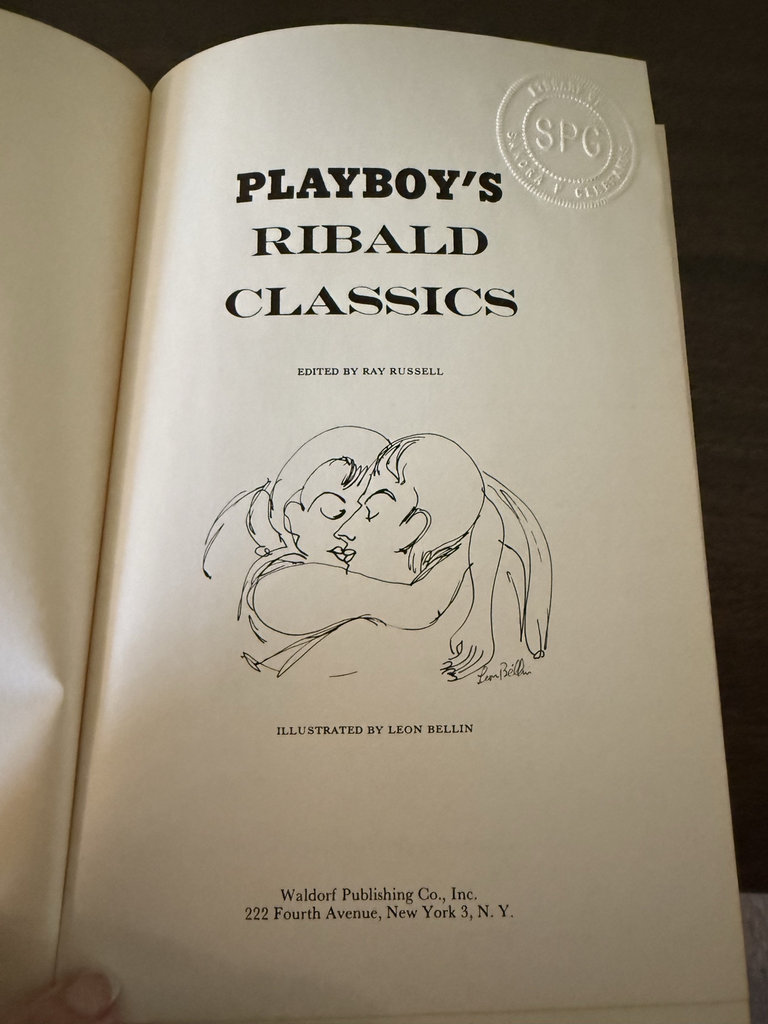 Playboy's Ribald Classics – hardcover book with illustrations - image 2 of 6