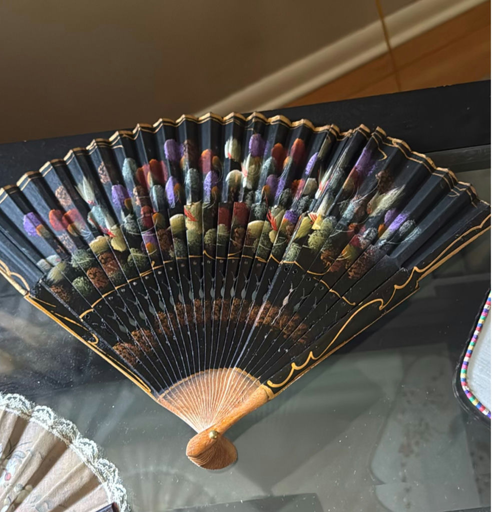 Assorted Decorative Hand Fans - image 4 of 5