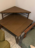 Three-Piece Wooden Corner End Table Set - thumbnail 3 of 3