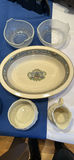 Lenox Autumn Serving dish with Glass Bowls and Creamer - thumbnail 1 of 2