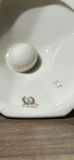 Lenox Autumn Porcelain Candlesticks with Blue Taper Candles - thumbnail 6 of 6