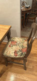 Wooden Dining Table with Three Matching Chairs - thumbnail 2 of 5