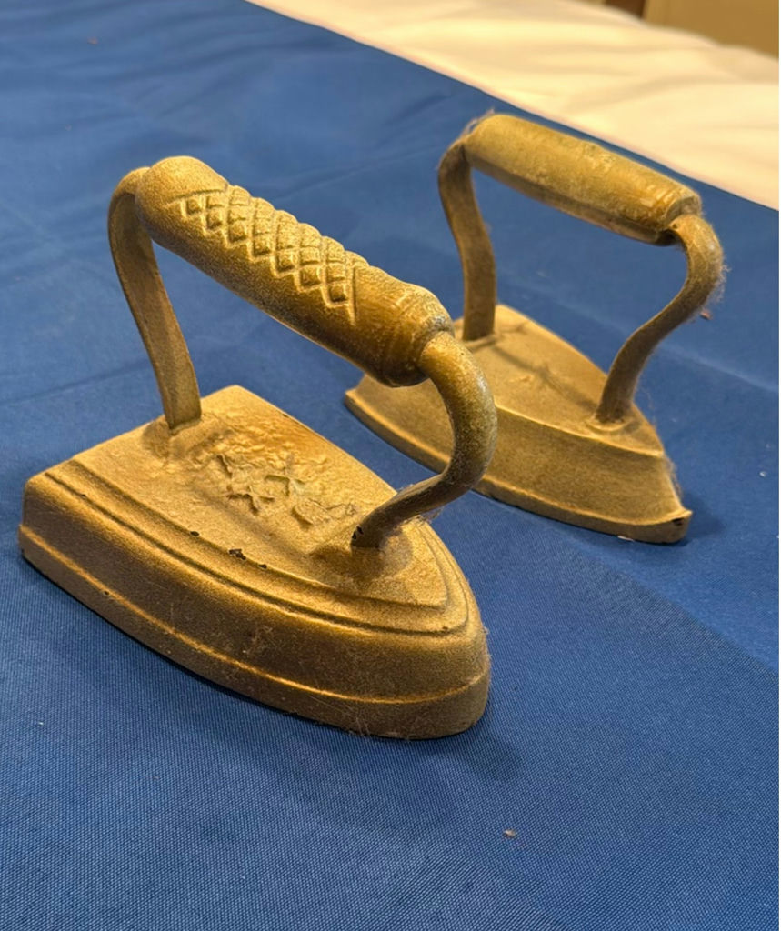 Two Cast Iron Flat Irons - image 2 of 3